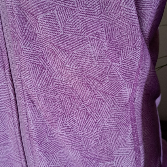 Mondetta Active Jacket Full Zip Stretch Performance Top Large Pink Print - Picture 8 of 14